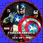 carátula cd de Capitan America - The First Avenger - Custom