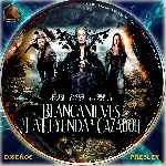 carátula cd de Blancanieves Y La Leyenda Del Cazador - Custom - V09