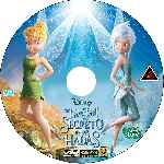 carátula cd de Tinker Bell Y El Secreto De Las Hadas - Custom - V3