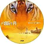 carátula cd de La Vida De Pi - Custom