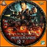 carátula cd de Los Mercenarios 2 - Custom - V06