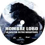carátula cd de Hombre Lobo - La Bestia Entre Nosotros - Custom - V3