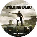 cartula cd de The Walking Dead - Temporada 03 - Custom