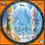 carátula cd de Tinker Bell Y El Secreto De Las Hadas - Custom - V4