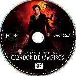 carátula cd de Abraham Lincoln - Cazador De Vampiros - Custom - V07