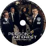carátula cd de Person Of Interest - Temporada 01 - Custom - V2