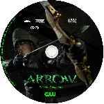 cartula cd de Arrow - Temporada 01 - Custom - V2 