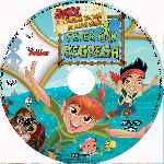 carátula cd de Jake Y Los Piratas Del Pais De Nunca Jamas - Peter Pan Regresa - Custom