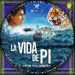 cartula cd de La Vida De Pi - Custom - V6