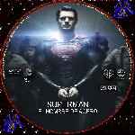 carátula cd de Superman - El Hombre De Acero - Custom