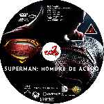 carátula cd de Superman - El Hombre De Acero - Custom - V4