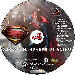 cartula cd de Superman - El Hombre De Acero - Custom - V5