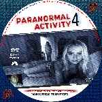 carátula cd de Paranormal Activity 4 - Custom - V3