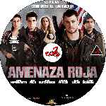 cartula cd de Amenaza Roja - Custom - V3