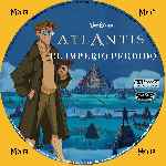 carátula cd de Atlantis - El Imperio Perdido - Custom - V3