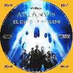 carátula cd de Atlantis - El Imperio Perdido - Custom - V4