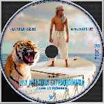 cartula cd de Una Aventura Extraordinaria - 2012 - Life Of Pi - Custom - V4