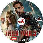 carátula cd de Iron Man 3 - Custom - V08