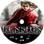 carátula cd de Kenshin - El Guerrero Samurai - 2012 - Custom - V2