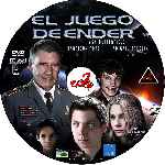 cartula cd de El Juego De Ender - Custom 