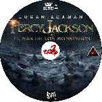 carátula cd de Percy Jackson Y El Mar De Los Monstruos - Custom