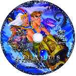 carátula cd de Atlantis - El Regreso De Milo - Custom - V2