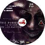 cartula cd de The Purge - La Noche De Las Bestias - Custom