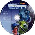 cartula cd de Monsters Inc - Region 1-4