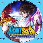 carátula cd de Saint Seiya - Los Caballeros Del Zodiaco - Movie Box - Disco 05 - Custom