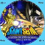 carátula cd de Saint Seiya - Los Caballeros Del Zodiaco - Movie Box - Disco 03 - Custom