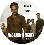 cartula cd de The Walking Dead - Temporada 03 - Disco 02 - Custom