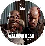 cartula cd de The Walking Dead - Temporada 03 - Disco 06 - Custom