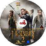carátula cd de El Hobbit 2 - Custom - V3