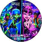 carátula cd de Monster High - Monstruitas Sobre Ruedas - Un Romance Monstruoso - Custom