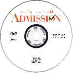 carátula cd de Admission - Custom