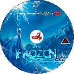 carátula cd de Frozen - Una Aventura Congelada - Custom - V3
