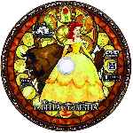 cartula cd de La Bella Y La Bestia - Clasicos Disney - Custom