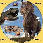 cartula cd de Caminando Entre Dinosaurios - 2013 - Custom