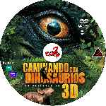 cartula cd de Caminando Con Dinosaurios - La Pelicula En 3d - Custom