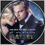 carátula cd de El Gran Gatsby - 2013 - Custom - V06