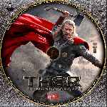 carátula cd de Thor - El Mundo Oscuro - Custom - V09