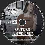 cartula cd de American Horror Story - Temporada 02 - Disco 04 - Custom