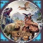 cartula cd de Caminando Entre Dinosaurios - 2013 - Custom - V3