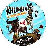 carátula cd de Khumba - La Cebra Sin Rayas - Custom - V2