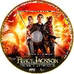 carátula cd de Percy Jackson Y El Mar De Los Monstruos - Custom - V07