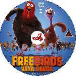 carátula cd de Free Birds - Vaya Pavos - Custom - V3