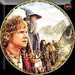 cartula cd de El Hobbit - Un Viaje Inesperado - Custom - V13
