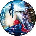 carátula cd de The Amazing Spider-man 2 - El Poder De Electro - Custom - V02
