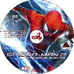 carátula cd de The Amazing Spider-man 2 - El Poder De Electro - Custom - V06