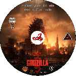 carátula cd de Godzilla - 2014 - Custom - V02